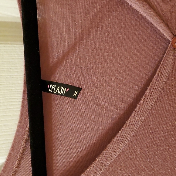 Magenta / Pink Button Shirt - Picture 5 of 5